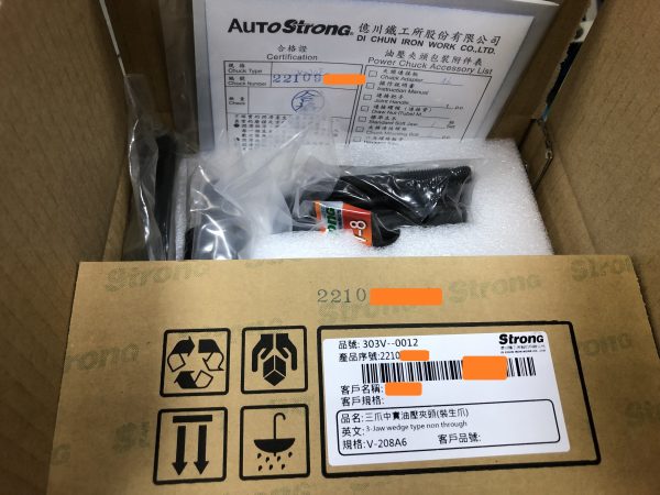 Strong V-208 Power Chuck 2